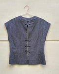 Amanda jeans scuro in lino