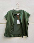 Amanda militare in mista seta