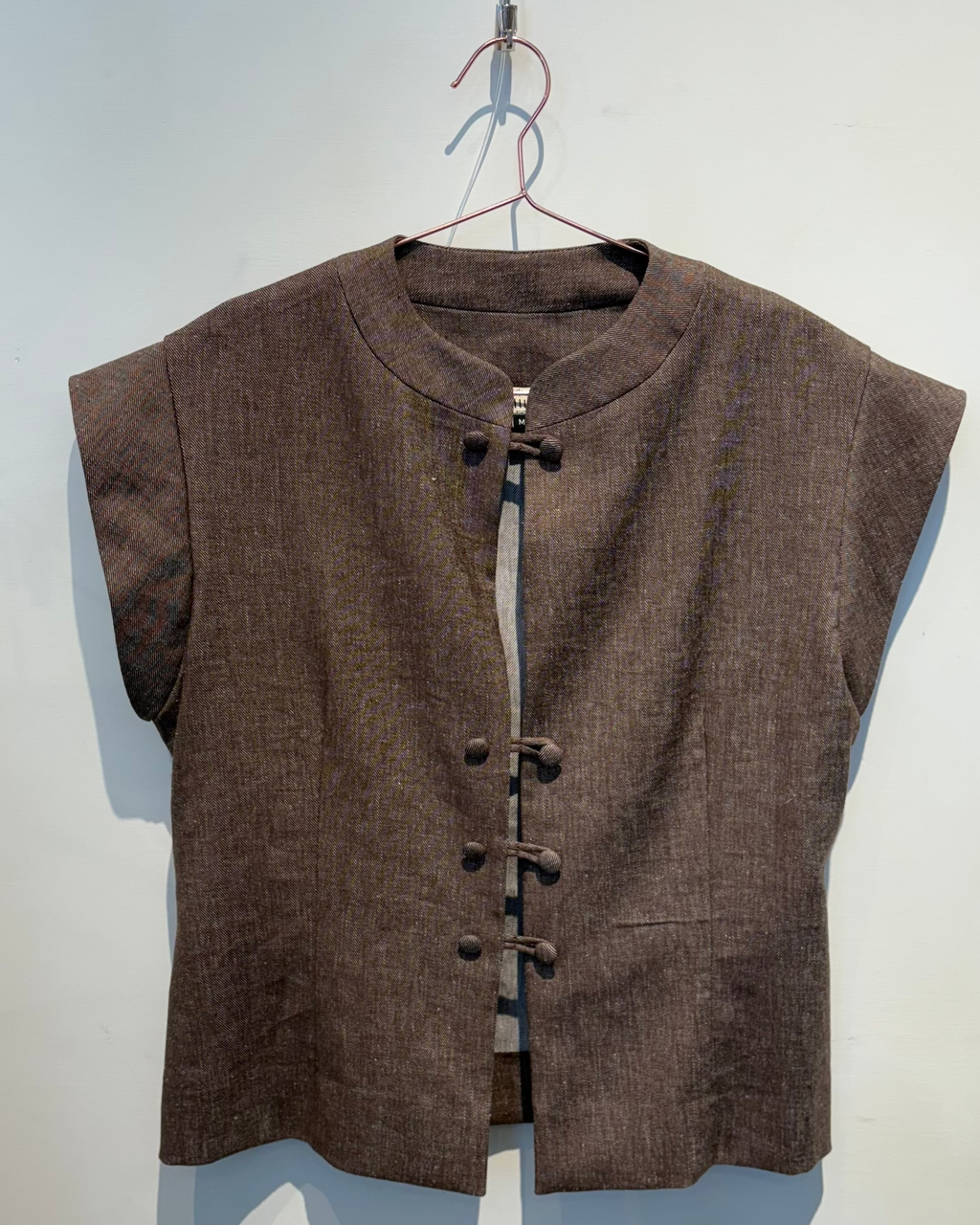 Amanda jeans moro in lino