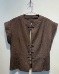 Amanda jeans moro in lino