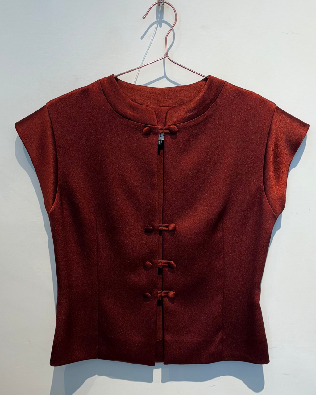 Amanda ruggine in mista seta