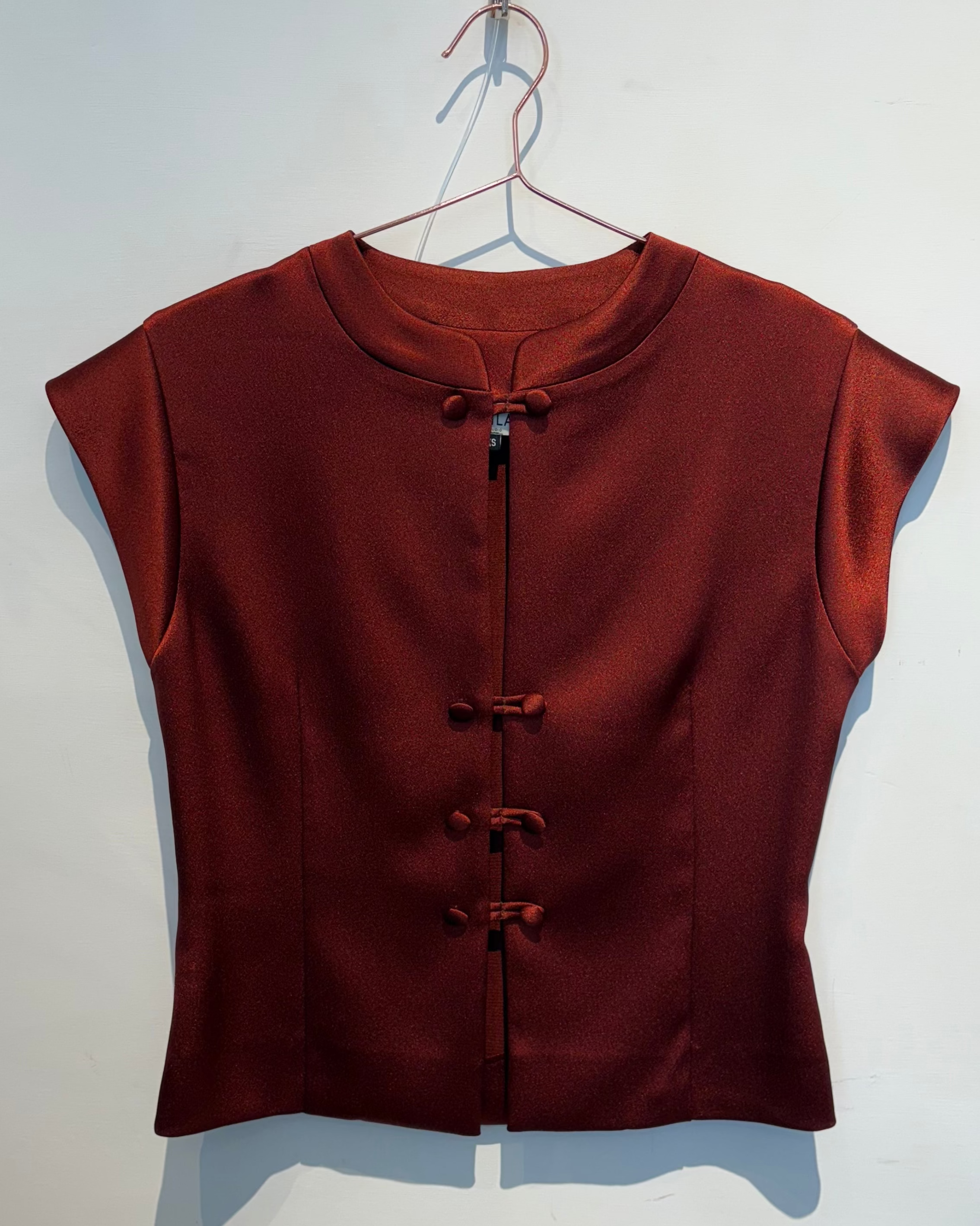 Amanda ruggine in mista seta