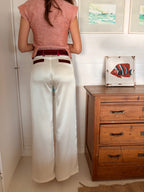 Mila pantaloni in mista seta