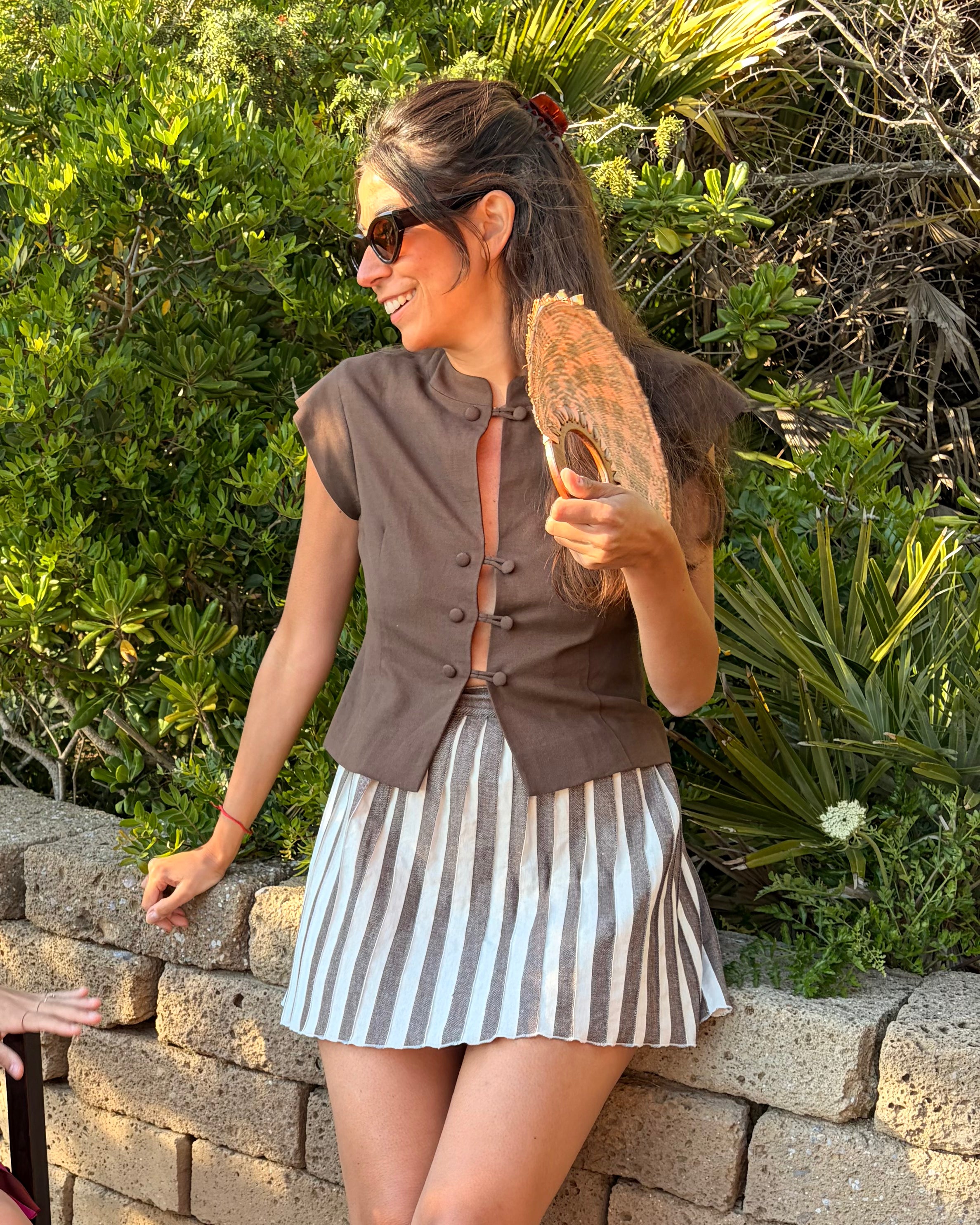 Amanda moro in lino